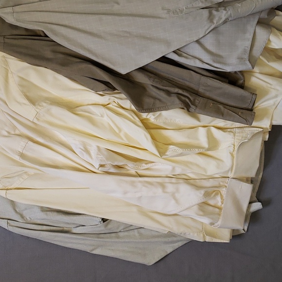 Lot of 6 Men's Dress Shirts 17.5 - 35 Silka Made in Canada - Picture 5 of 6
